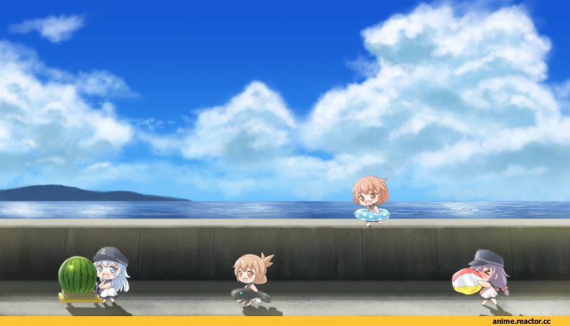 kotanuki 329, Hibiki (Kantai Collection), Kantai Collection, Inazuma (Kantai Collection), ikazuchi (kantai collection), akatsuki (kantai collection), Anime