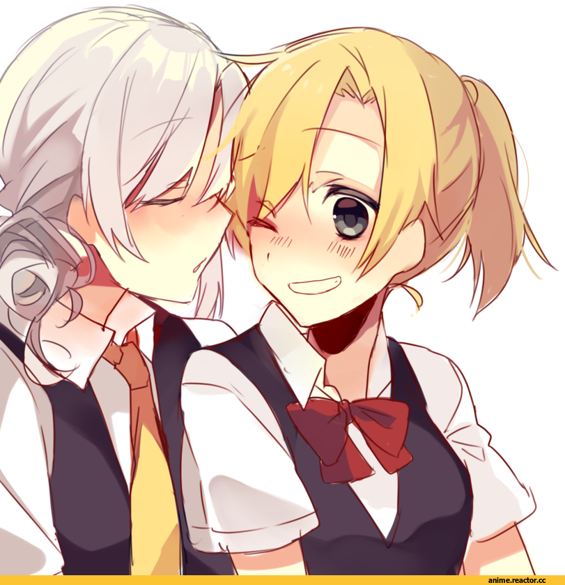 Yamori shiki, Maikaze (Kantai Collection), Kantai Collection, Nowaki (Kantai Collection), Shoujo Ai, Anime
