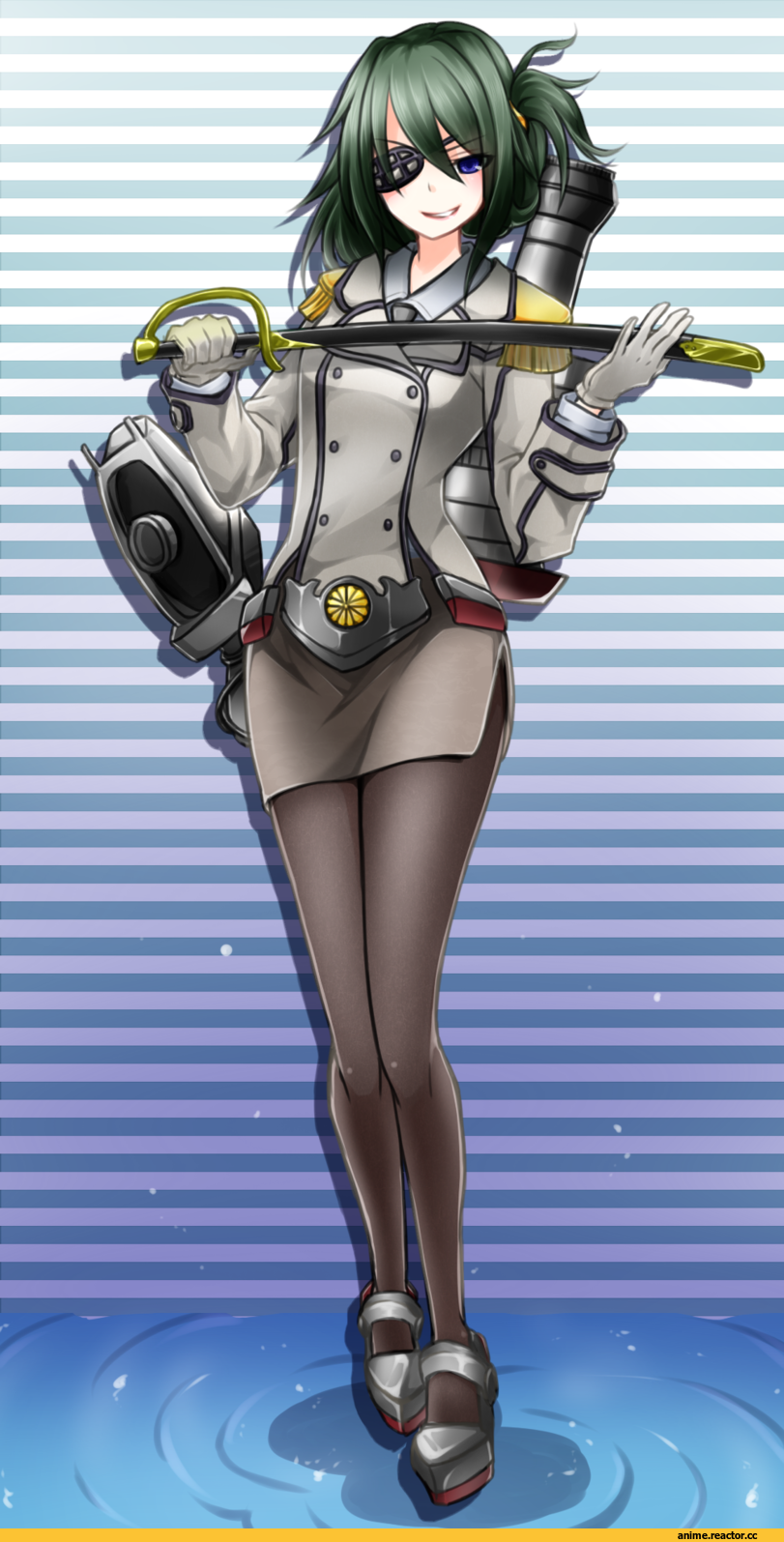 Kiso, Kantai Collection, shinozaki mitsuru, crossover, Katori (Kantai Collection), Anime