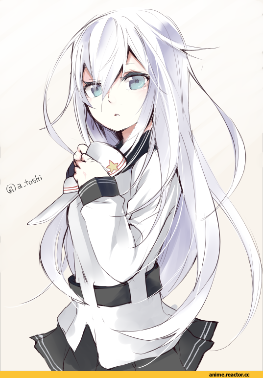 atoshi, verniy (kantai collection), Kantai Collection, Anime