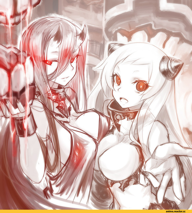 Airfield Hime, Kantai Collection, battleship hime, Okitakung, Anime Art, Anime