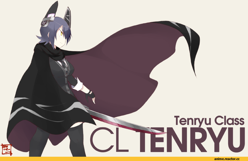 Tenryuu, Kantai Collection, Anime Art, Souji, Anime