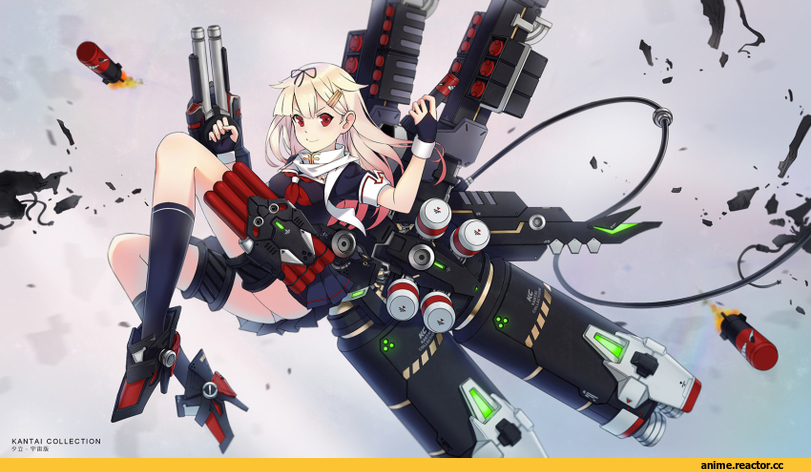 felix (felix901123), yuudachi (kantai collection), Kantai Collection, Anime