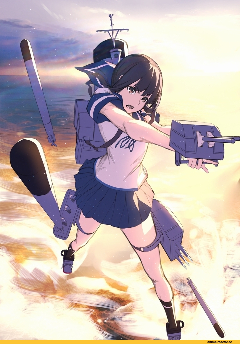 Fubuki (Kantai Collection), Kantai Collection, oki (koi0koi), Anime