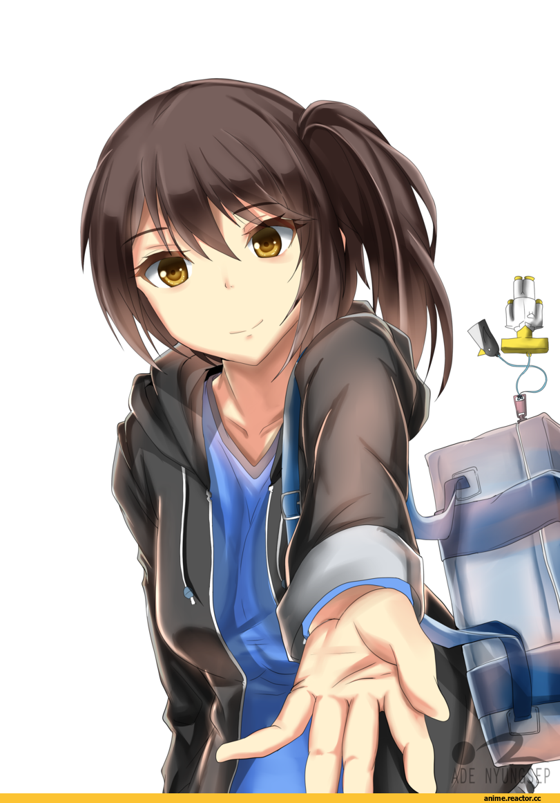 t-head admiral, Kaga (Kantai Collection), Kantai Collection, Admiral (Kantai Collection), ade-nyungsep, Anime