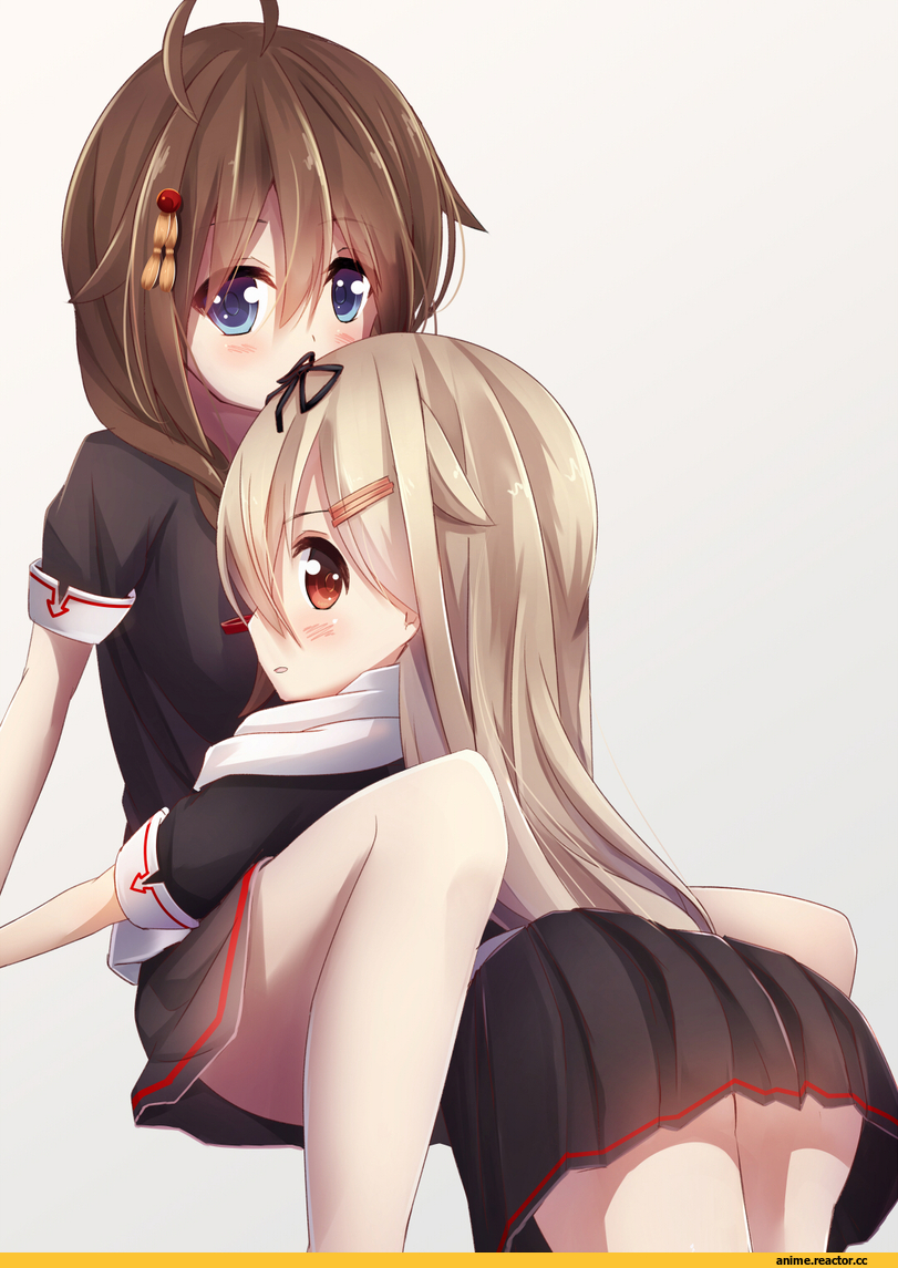 Shigure (Kantai Collection), Kantai Collection, yuudachi (kantai collection), Shoujo Ai, kagayan1096, Anime