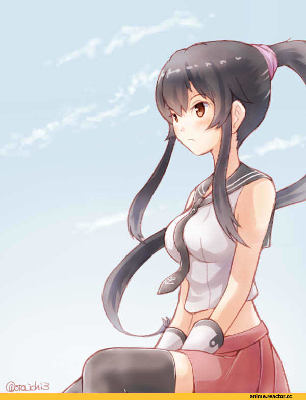 Yahagi, Kantai Collection, otoichi, Anime