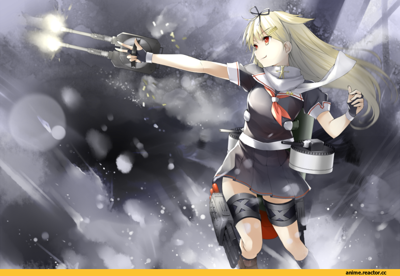 yuudachi (kantai collection), Kantai Collection, jurakin, Anime