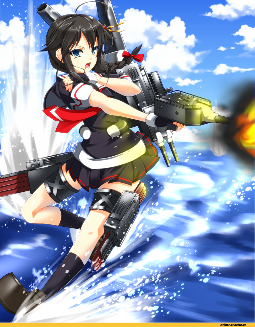 Shigure (Kantai Collection), Kantai Collection, stachz, Anime