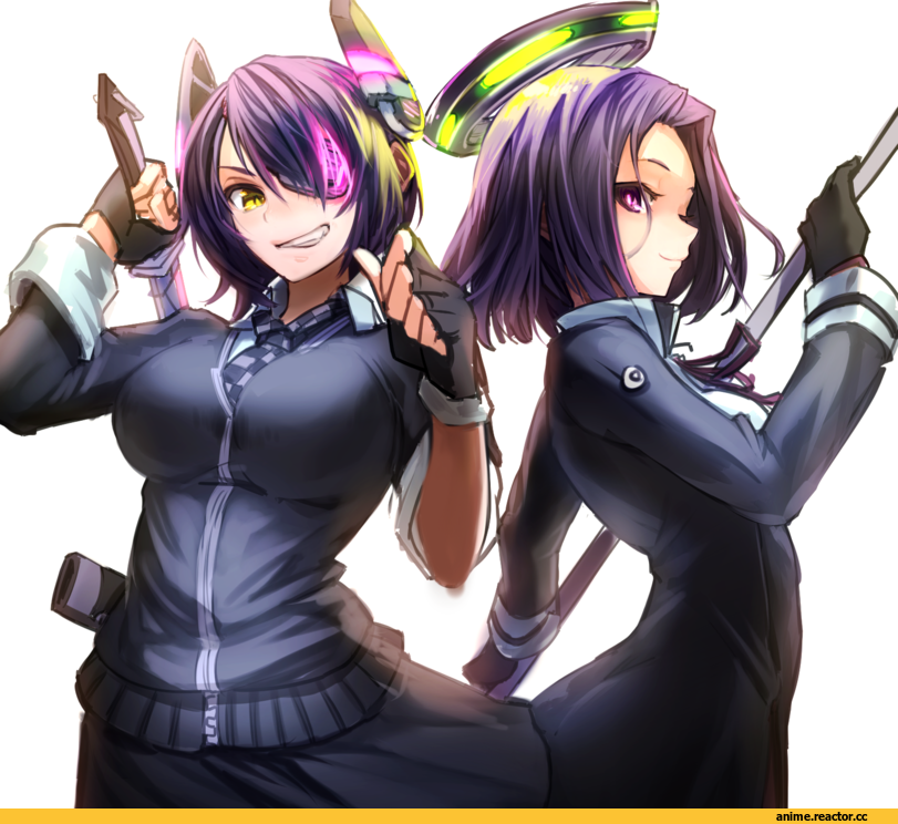 Tenryuu, Kantai Collection, Tatsuta, Anime Art, chirigami-san, Anime