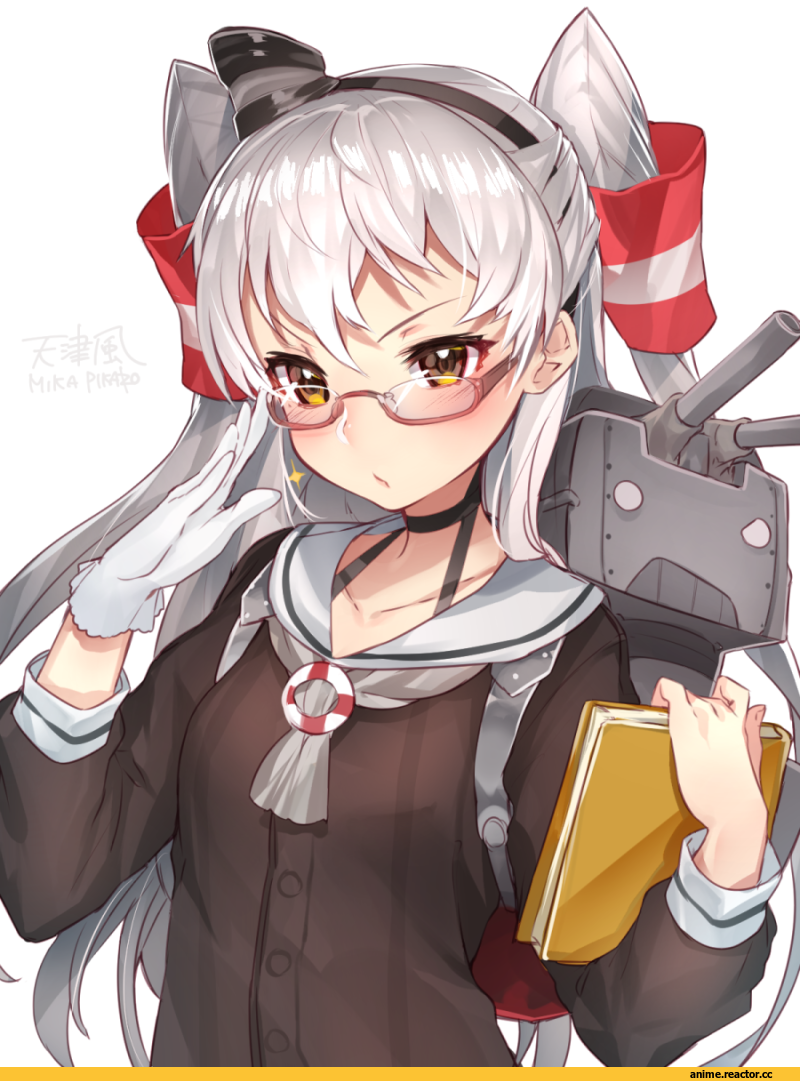 Mika Pika Zo, Amatsukaze (Kantai Collection), Kantai Collection, Megane, Anime