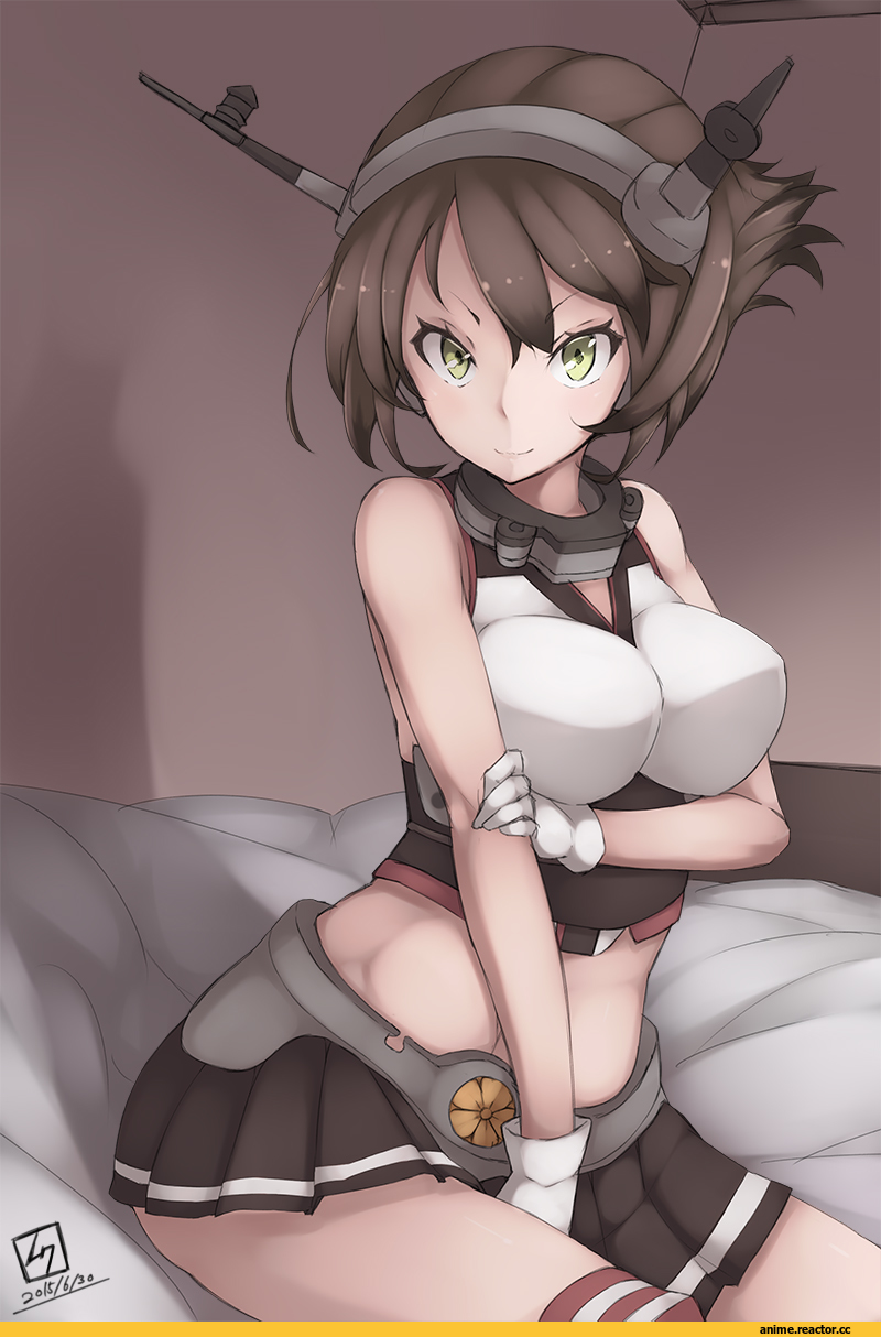 Mutsu, Kantai Collection, mku, Anime