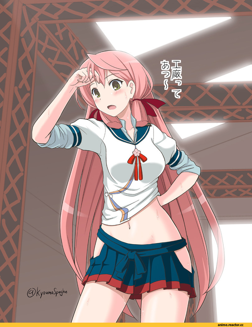 Akashi (Kantai Collection), Kantai Collection, spaghe, Anime
