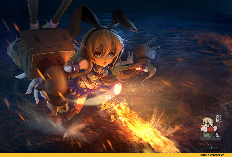 shimakaze (kantai collection), Kantai Collection, Anime