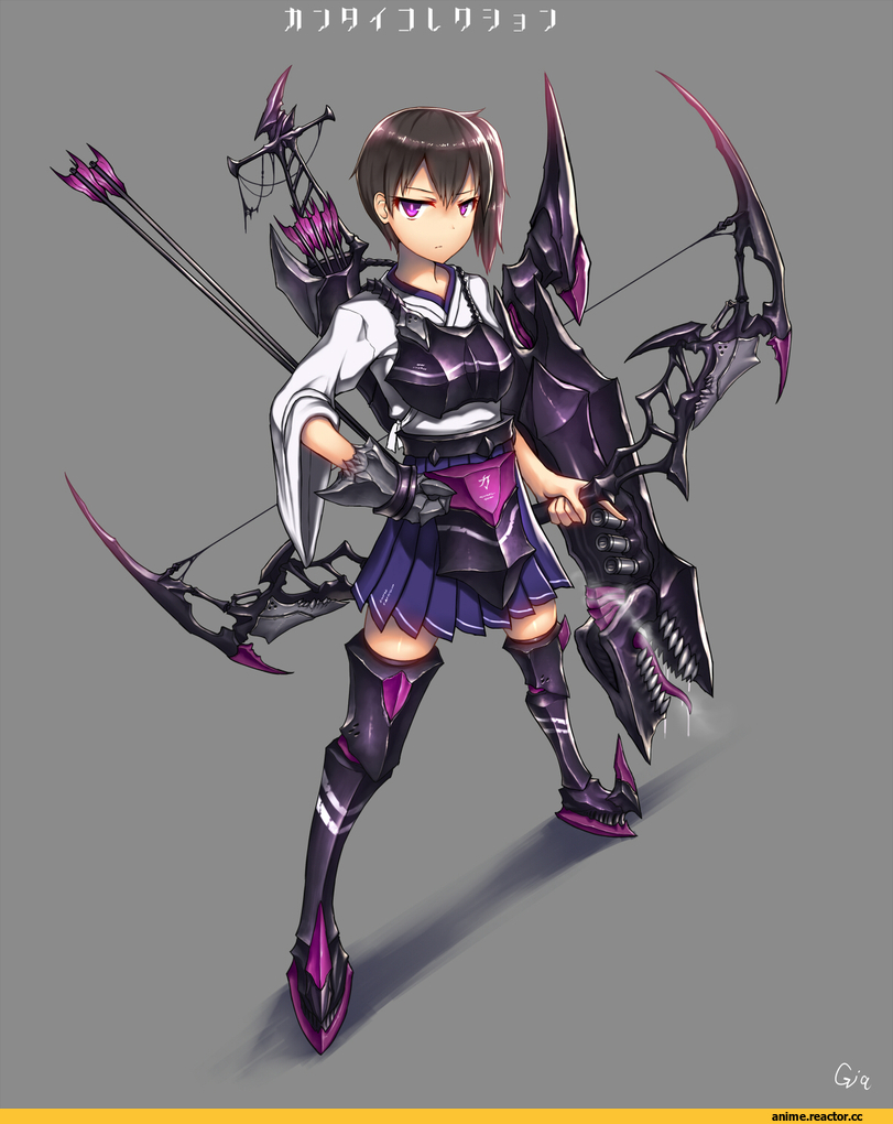 Gia, Anime Art, Kaga (Kantai Collection), Kantai Collection, Anime