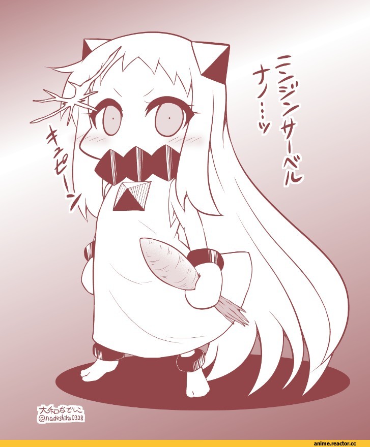 yamato nadeshiko, Northern Ocean Hime, Kantai Collection, Monochrome (Anime), Anime Art, Anime