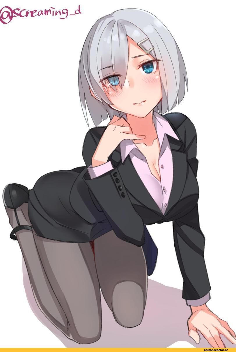 Hamakaze (Kantai Collection), Kantai Collection, Inuhasiru, Anime Art, Anime
