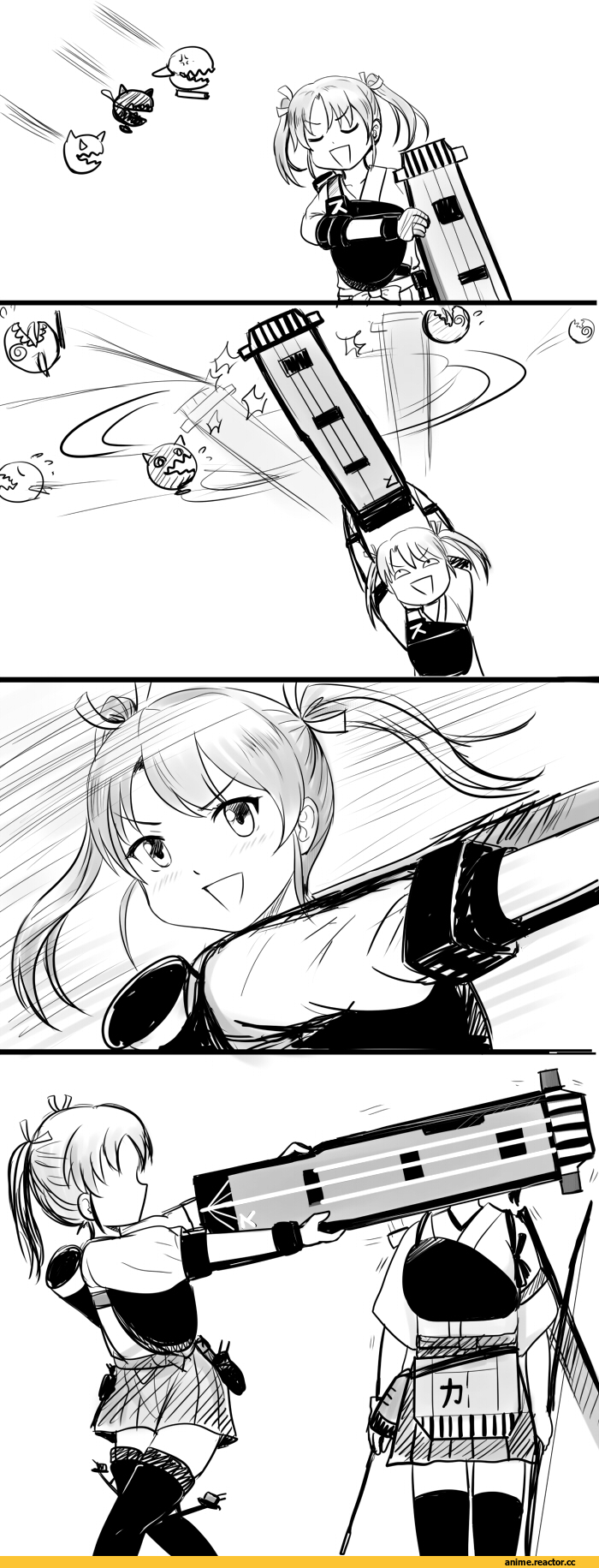 Kaga (Kantai Collection), Kantai Collection, Zuikaku (Kantai Collection), Кантай комиксы, Anime Комиксы, 4koma, Anime