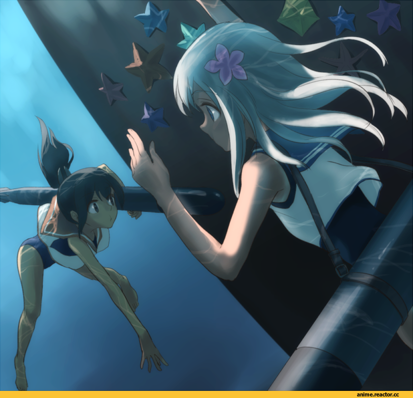 I-401, Kantai Collection, Ro-500 (Kantai Collection), kisetsu, Anime