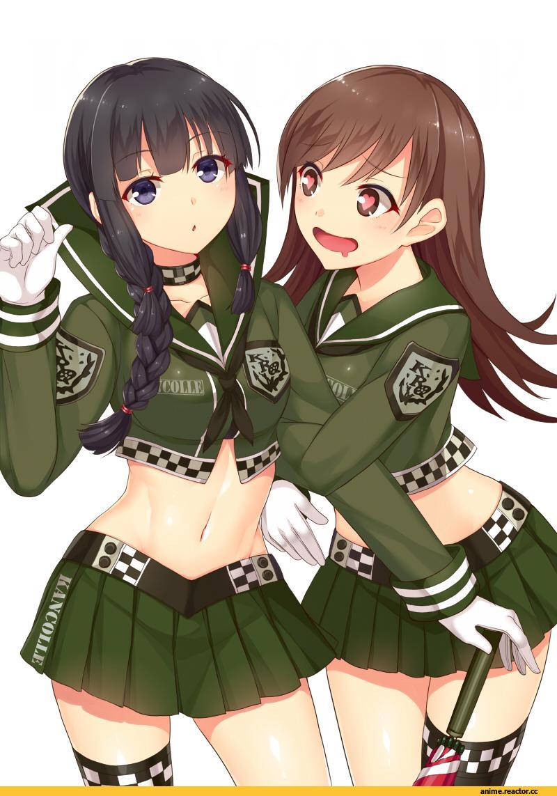 Kitakami (Kantai Collection), Kantai Collection, Ooi (Kantai Collection), Horosuke (Toot08), Anime