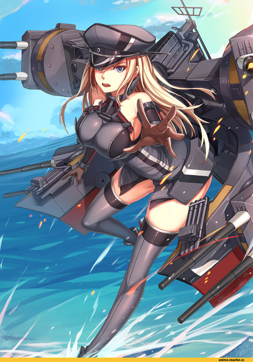 NIAN, Anime Art, Bismarck (Kantai Collection), Kantai Collection, Anime
