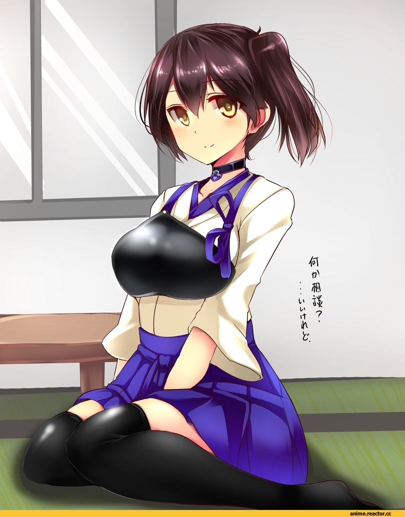 Tsukui Kachou, Anime Art, Kaga (Kantai Collection), Kantai Collection, Anime