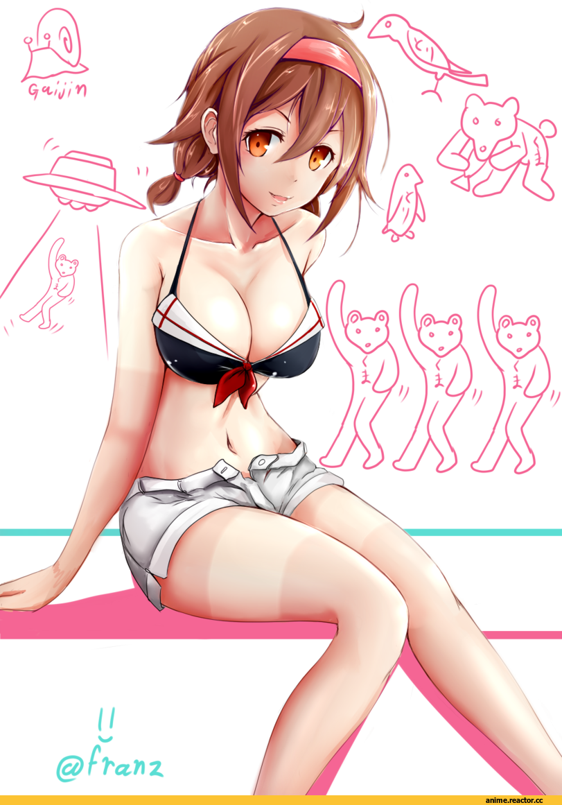 Kantai Collection, Shiratsuyu (Kantai Collection), franz (217franz), Anime