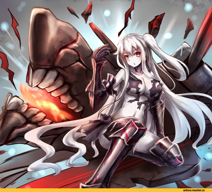 Aircraft Carrier Hime, Kantai Collection, sumapan, Anime Art, Shinkaisei-kan, Anime