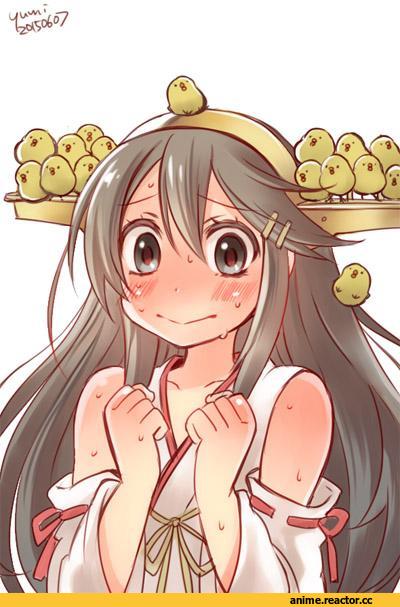 Haruna (Kantai Collection), Kantai Collection, yumi yumi, Anime
