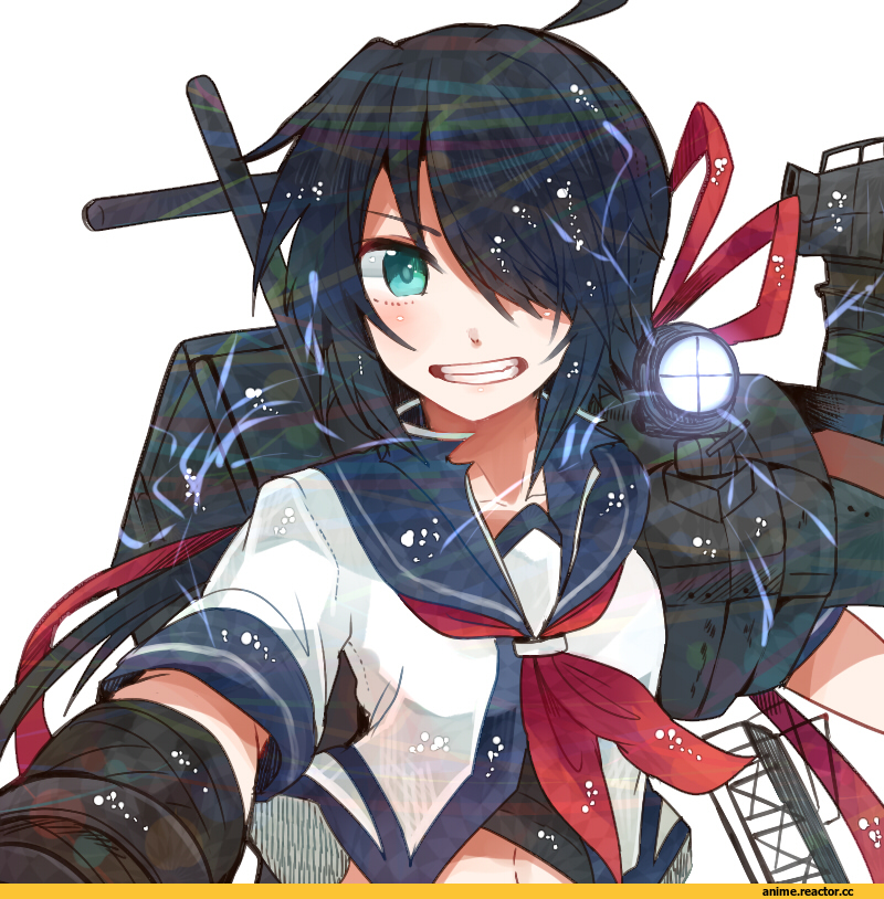 itomugi-kun, Anime Art, Ooyodo (Kantai Collection), Kantai Collection, Prinz Eugen (Kantai Collection), Kako (Kantai Collection), Anime