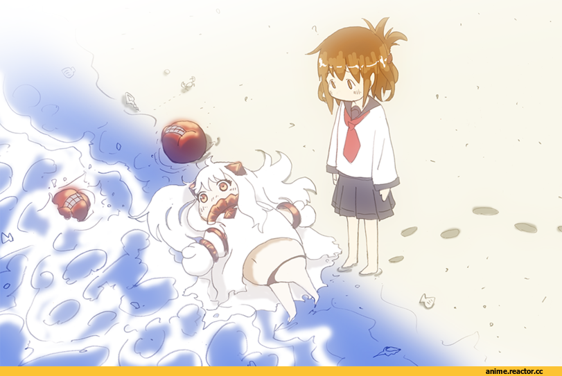 barikiosu, Inazuma (Kantai Collection), Kantai Collection, Northern Ocean Hime, Anime