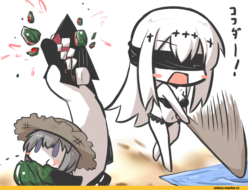 Aircraft Carrier Water Oni, Kantai Collection, Re-class Battleship, gomasamune, Anime