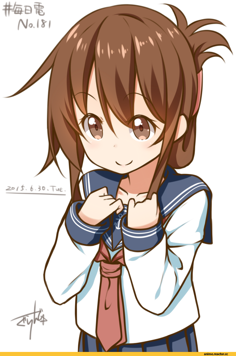 Inazuma (Kantai Collection), Kantai Collection, Gurande (g-size), Anime