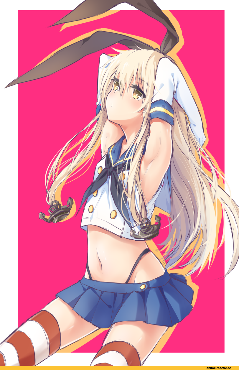 Shimakaze, Kantai Collection, Anime Art, Transistor, Anime