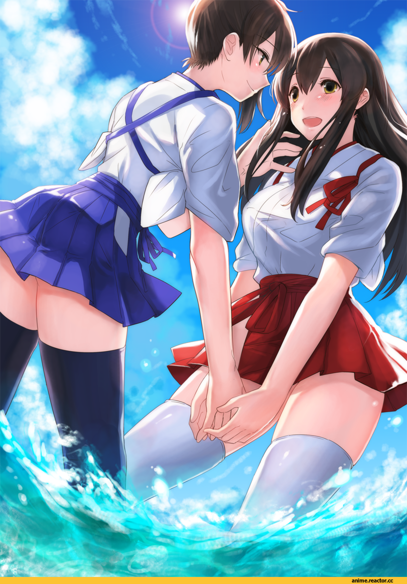 Fukuroumori, Kaga (Kantai Collection), Kantai Collection, Akagi (Kantai Collection), Anime