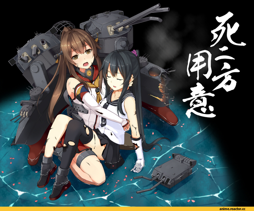 Yamato (Kantai Collection), Kantai Collection, yahagi (kantai collection), unasaka_ryou, Anime