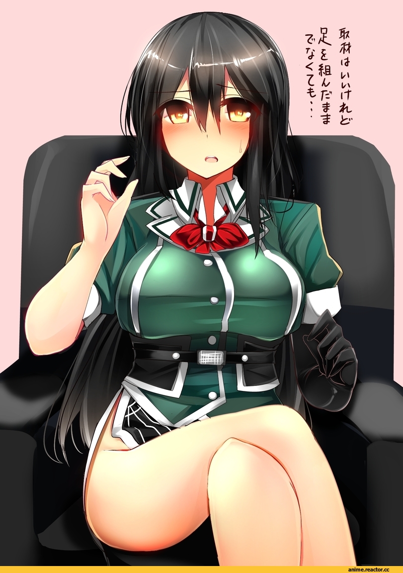 Tsukui Kachou, Anime Art, Chikuma (Kantai Collection), Kantai Collection, Anime