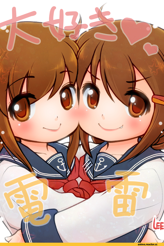 Ikazuchi, Kantai Collection, Inazuma (Kantai Collection), lee (colt), Anime