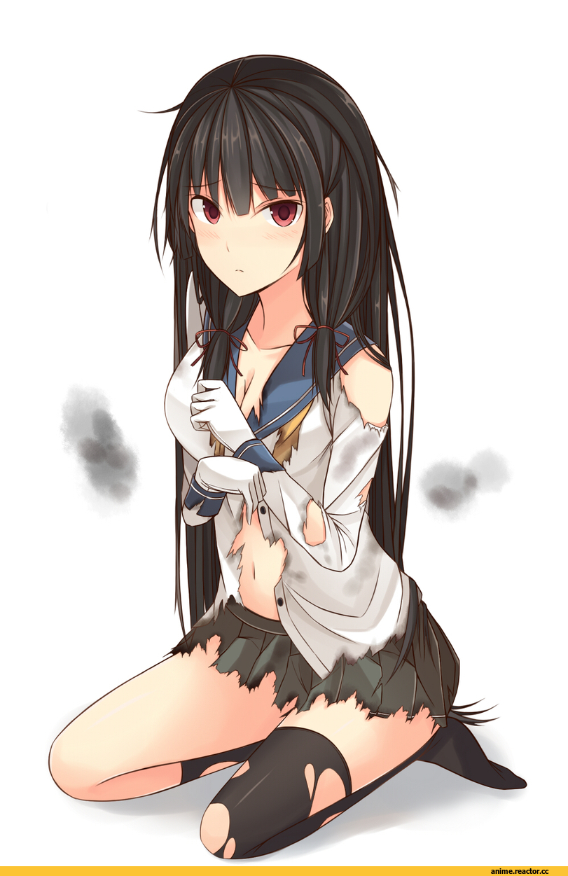 Isokaze (Kantai Collection), Kantai Collection, kanpyo (hghgkenfany), Anime