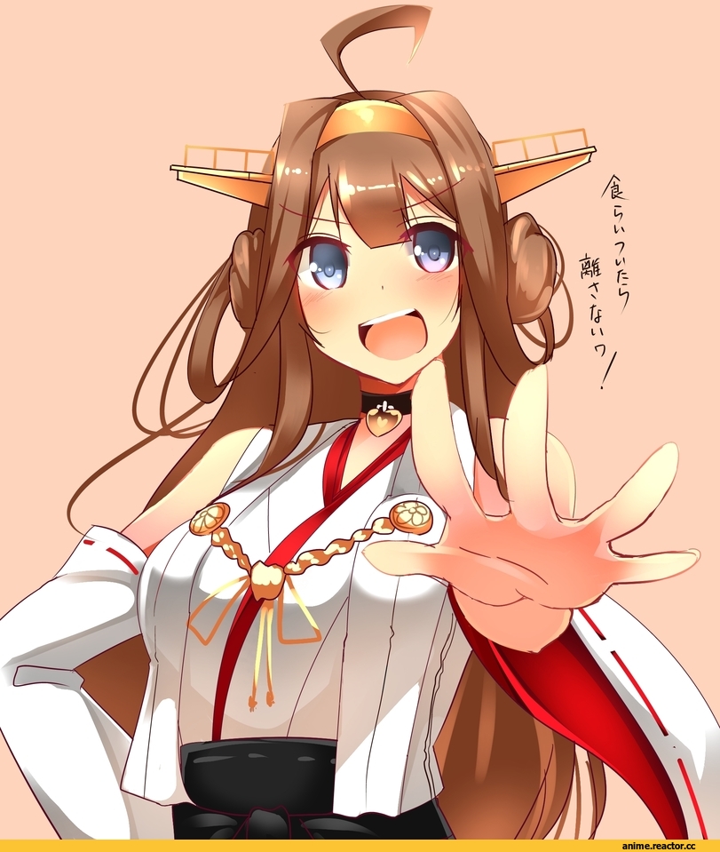 Tsukui Kachou, Anime Art, Kongou (Kantai Collection), Kantai Collection, Anime