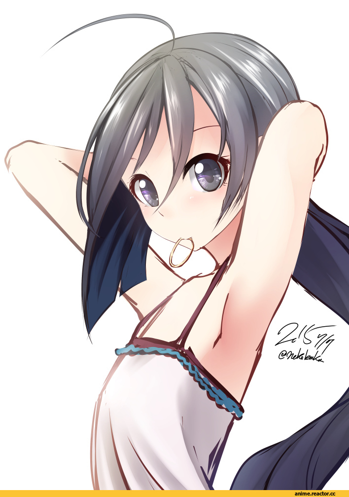 Kiyoshimo (Kantai Collection), Kantai Collection, Nekobaka, Anime Art, Anime