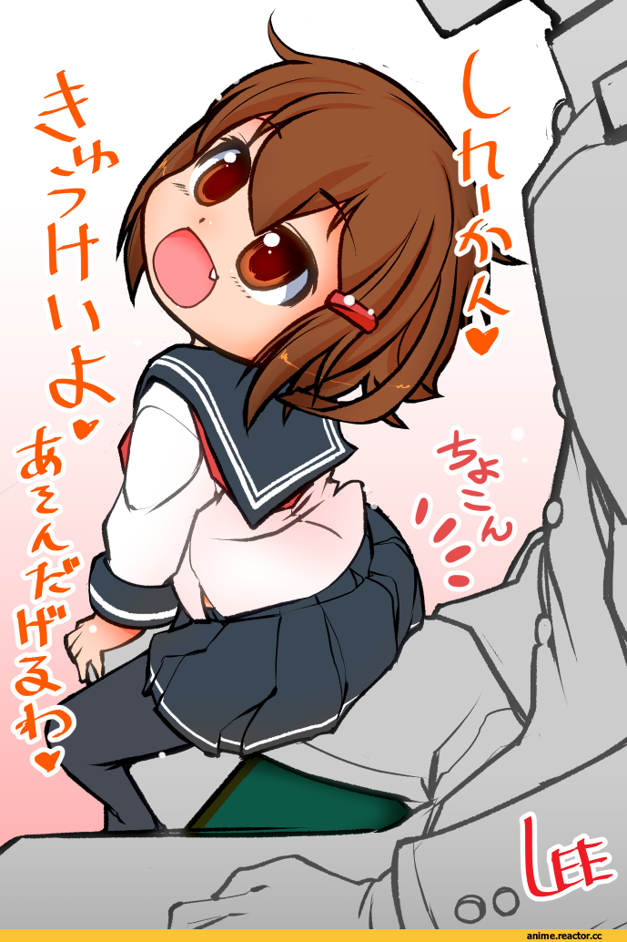 Ikazuchi, Kantai Collection, Admiral (Kantai Collection), Anime