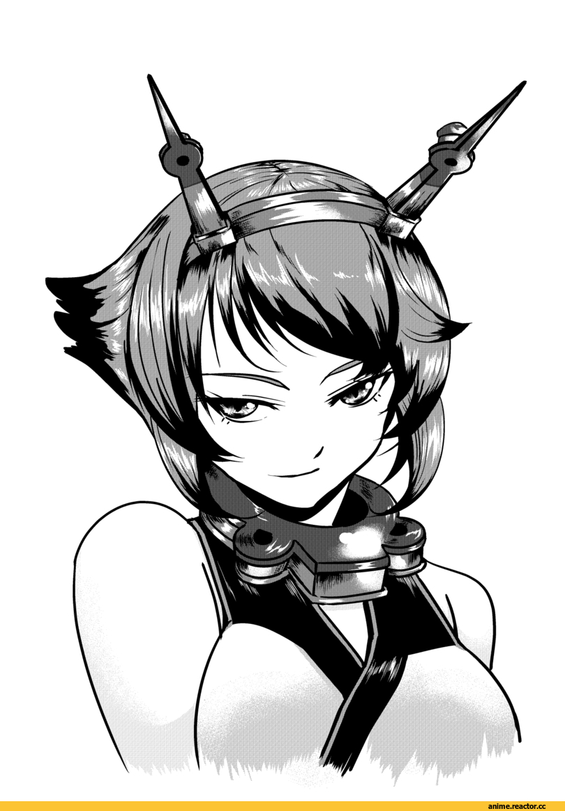 ranpu (kariudo), Mutsu (Kantai Collection), Kantai Collection, Monochrome (Anime), Anime Art, Anime