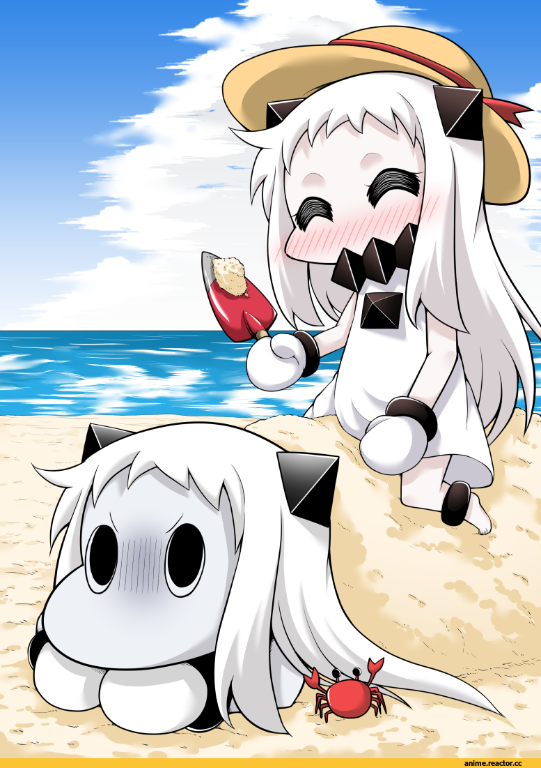 yamato nadeshiko, Northern Ocean Hime, Kantai Collection, muppo, Anime