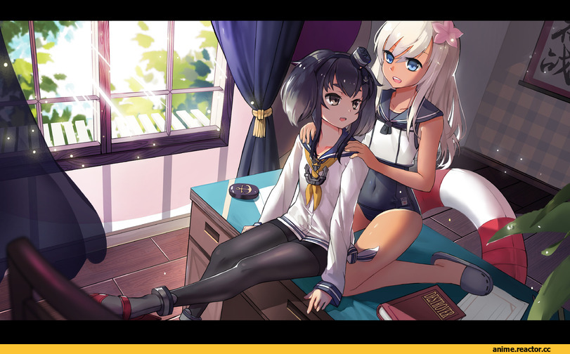Tsubasa19900920, Tokitsukaze (Kantai Collection), Kantai Collection, Ro-500 (Kantai Collection), Anime