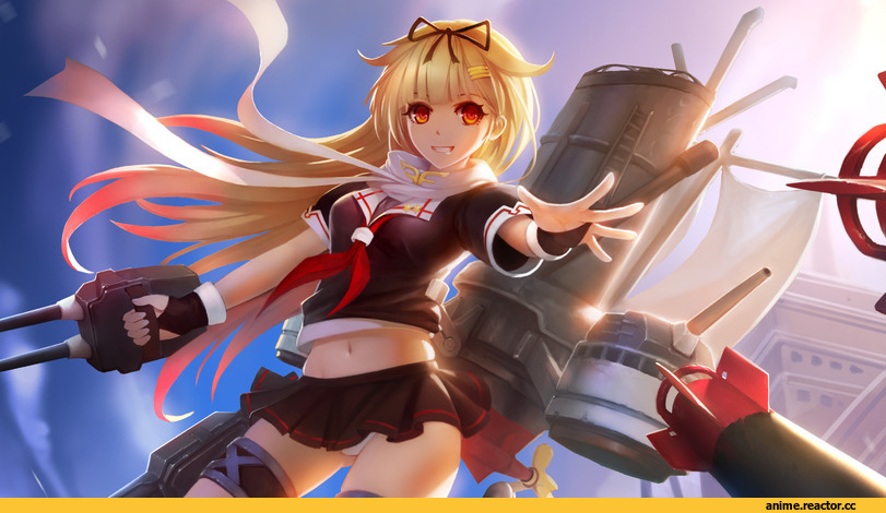 yuudachi (kantai collection), Kantai Collection, Hanshu, Anime