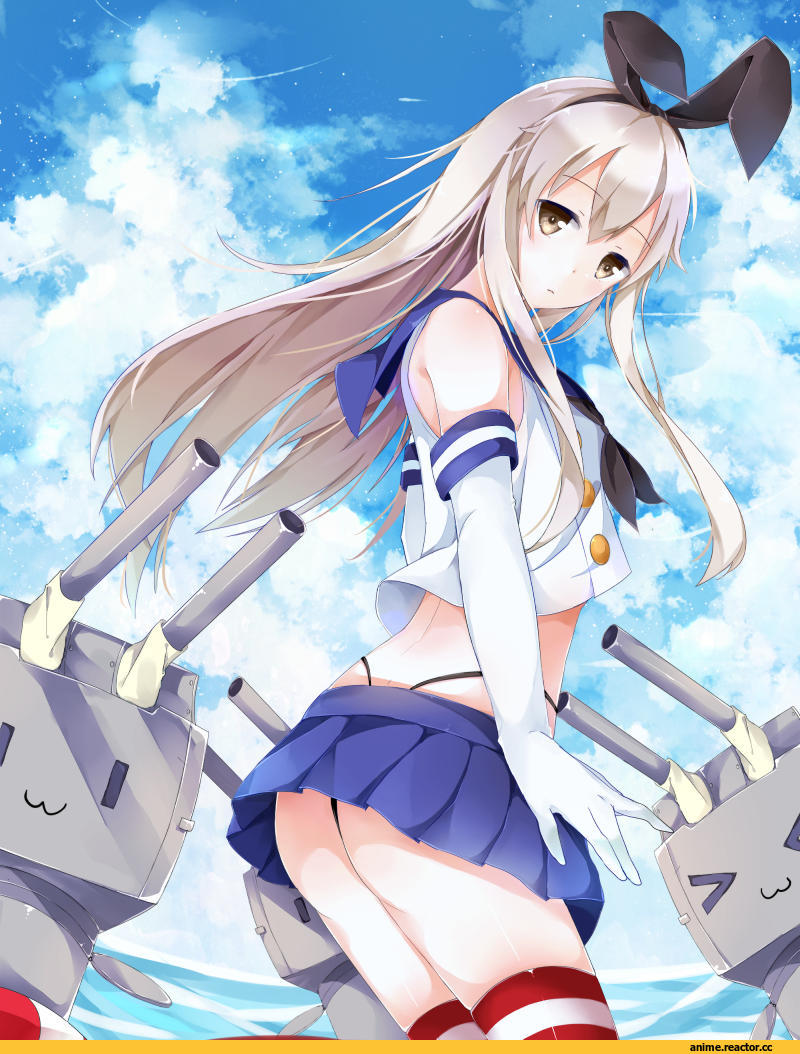 Shimakaze, Kantai Collection, yamii (ouhann990), Anime