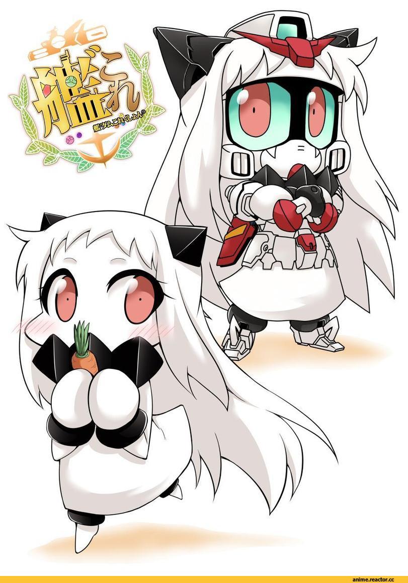 Kantai Collection, Gundam, Northern Ocean Hime, yamato nadeshiko, crossover, Anime