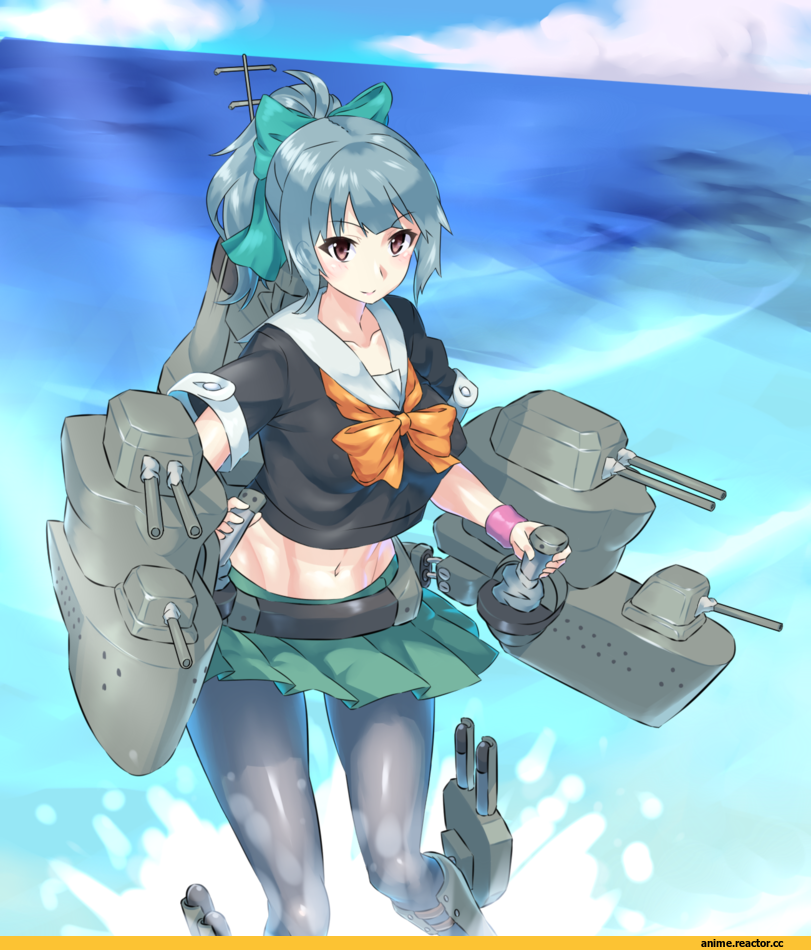 evuoaniramu, yuubari (kantai collection), Kantai Collection, Anime