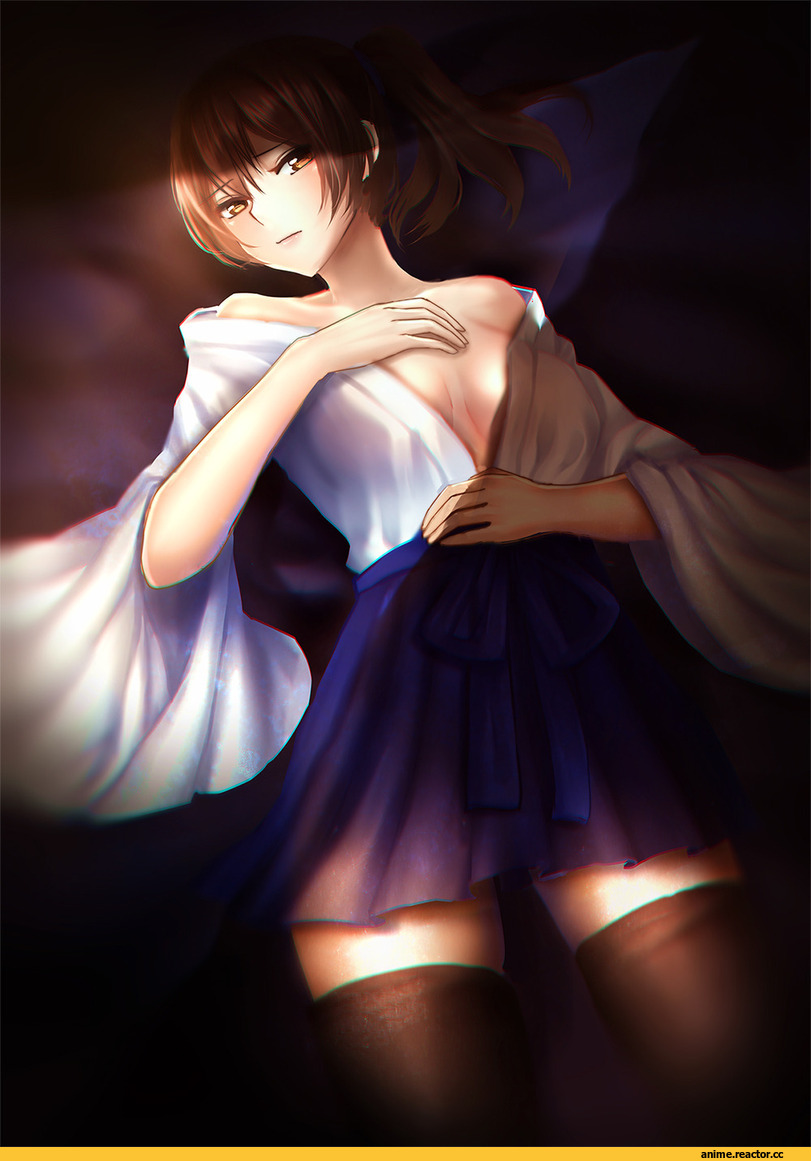 Kaga (Kantai Collection), Kantai Collection, meaomao, Anime